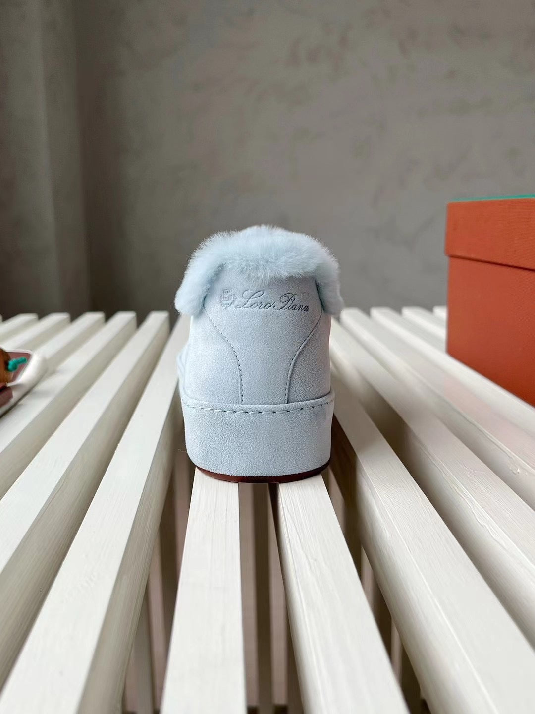 LORO P FUR NUAGES SNEAKERS