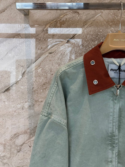 MIU M DENIM JACKET