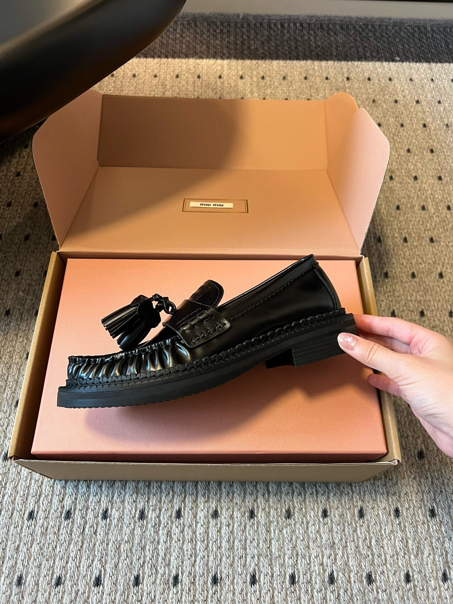 MIU M LOAFERS