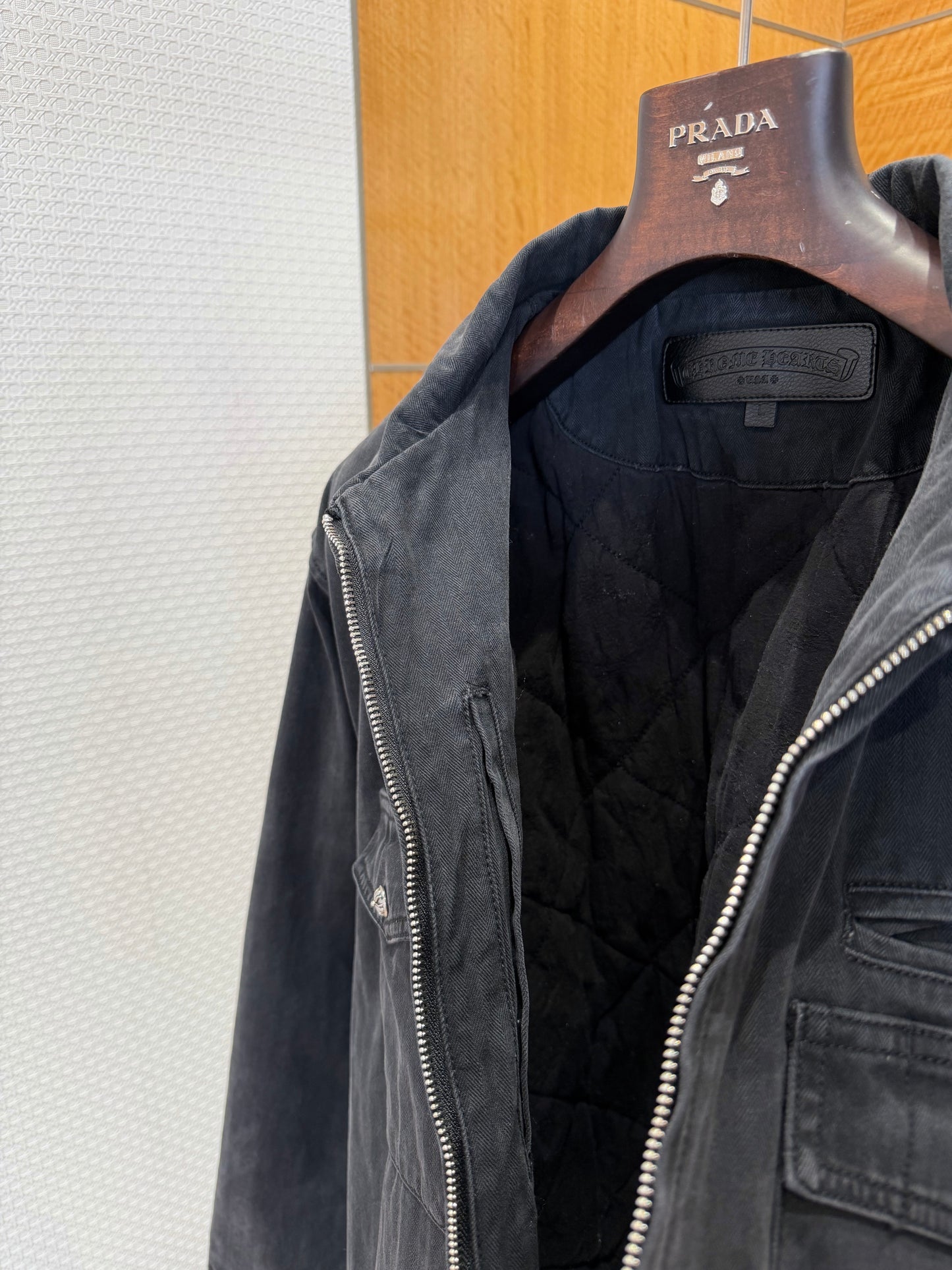 CHROME H DENIM JACKET