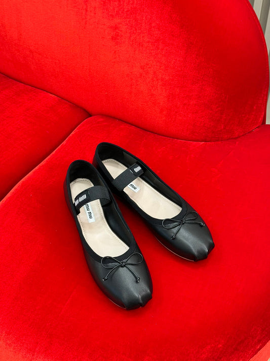 MIU M BALLERINA FLATS