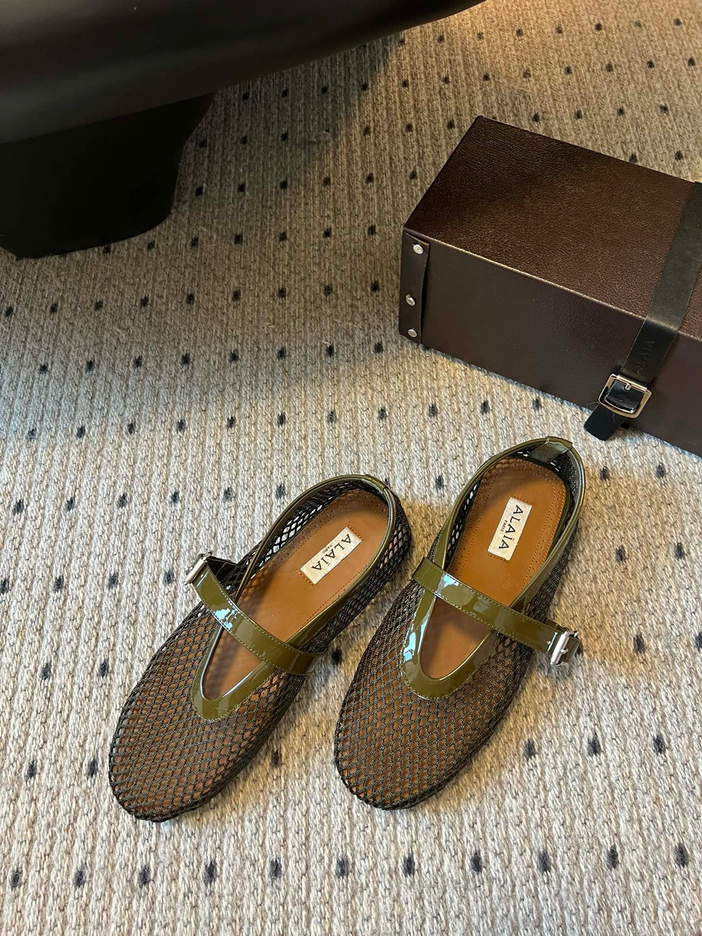 ALAIA BALLET FLATS