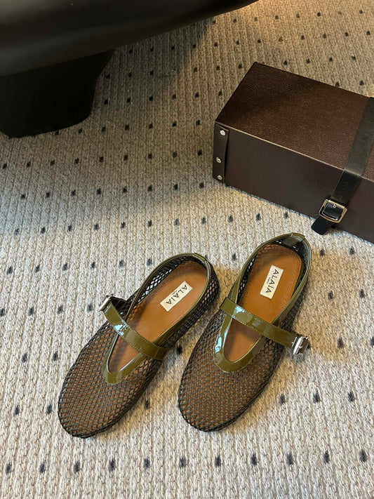 ALAIA BALLET FLATS