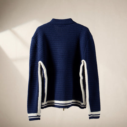 MIU M ZIP CARDIGAN