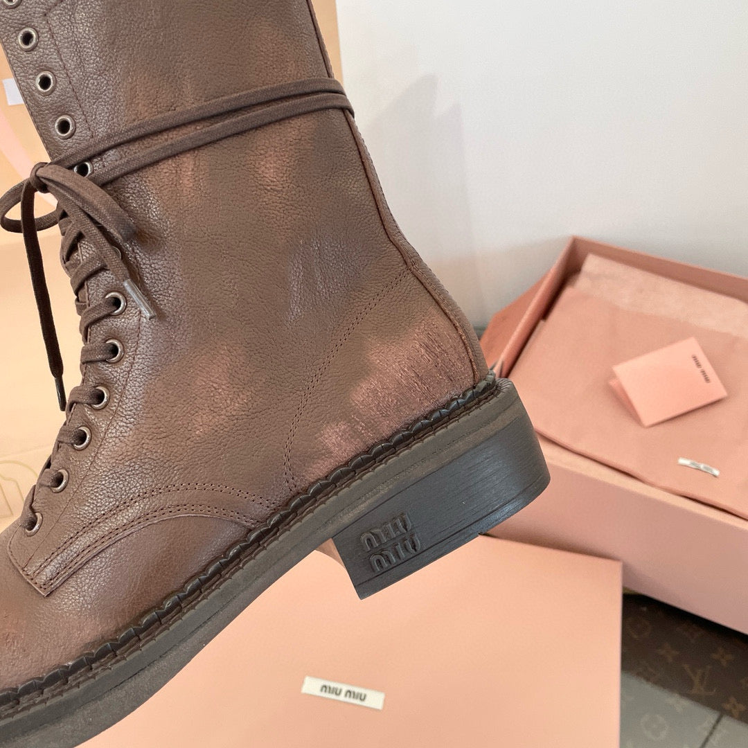 MIU M BOOTS