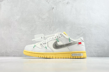 NIKE x OFF WHITE DUNK LOW LOT 1 TRAINERS