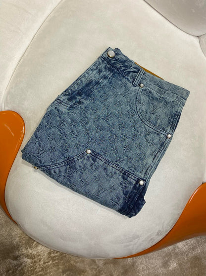 LOU DENIM SHORTS