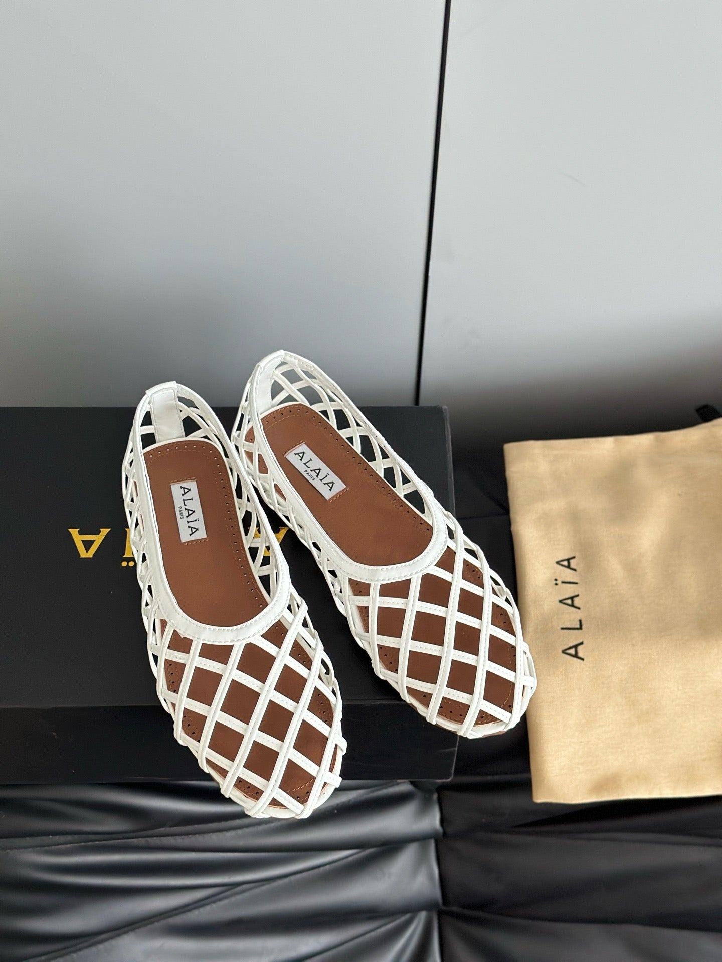 ALAIA BALLET FLATS