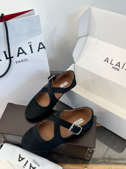 ALAIA BALLET FLATS