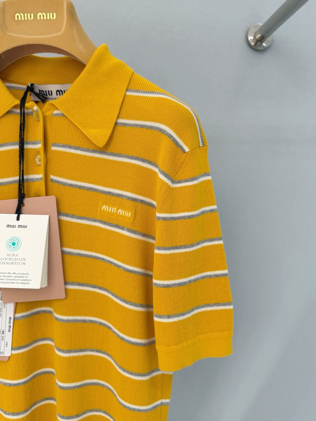 MIU M POLO SHIRT