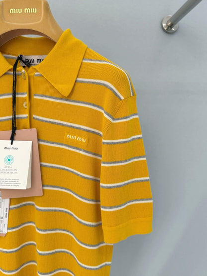 MIU M POLO SHIRT