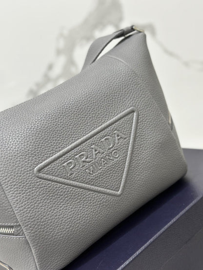 PD LEATHER BAG WITH SHOULDER STRAP