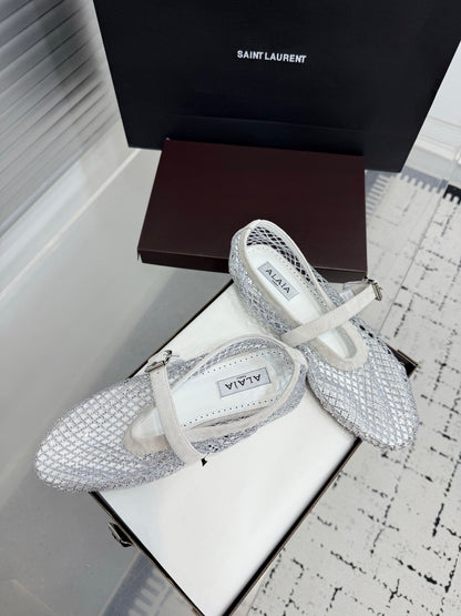ALAIA BALLET FLATS