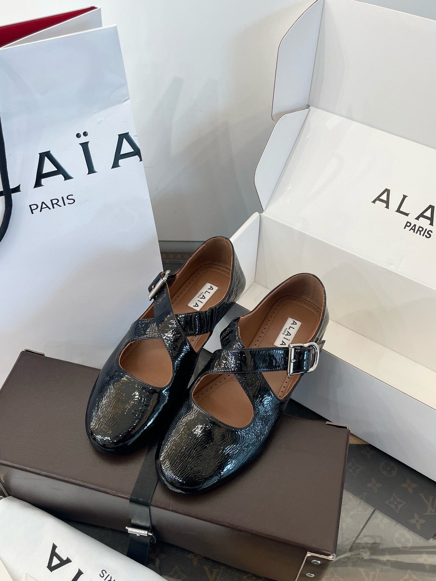 ALAIA BALLET FLATS