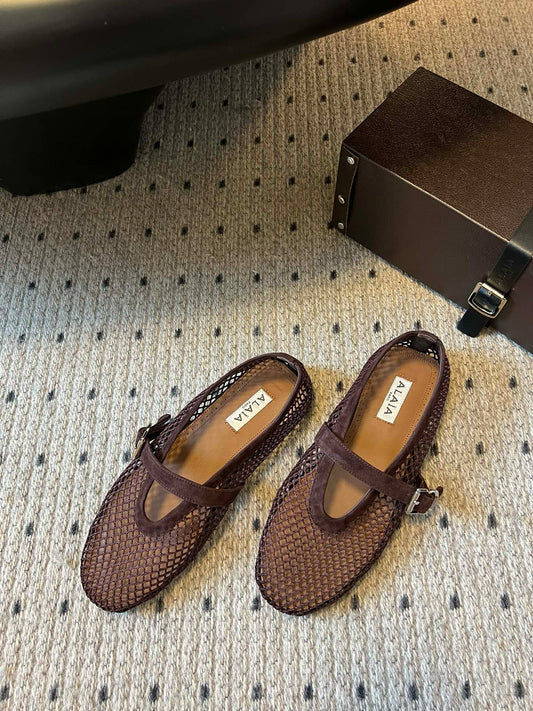 ALAIA BALLET FLATS