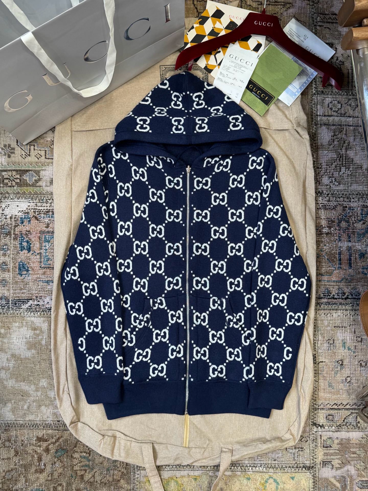 GG ZIP HOODIE