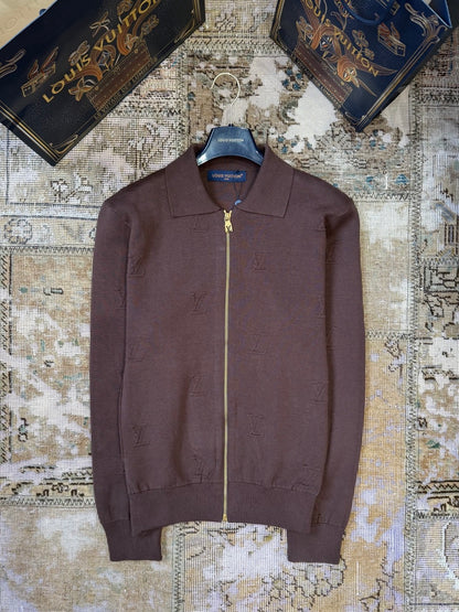 LOU ZIP CARDIGAN