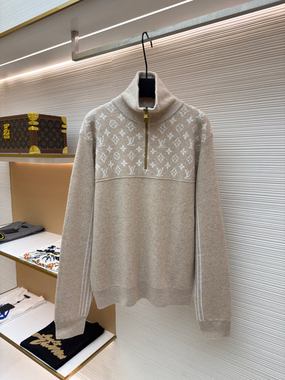 LOU HALF ZIP JUMPER
