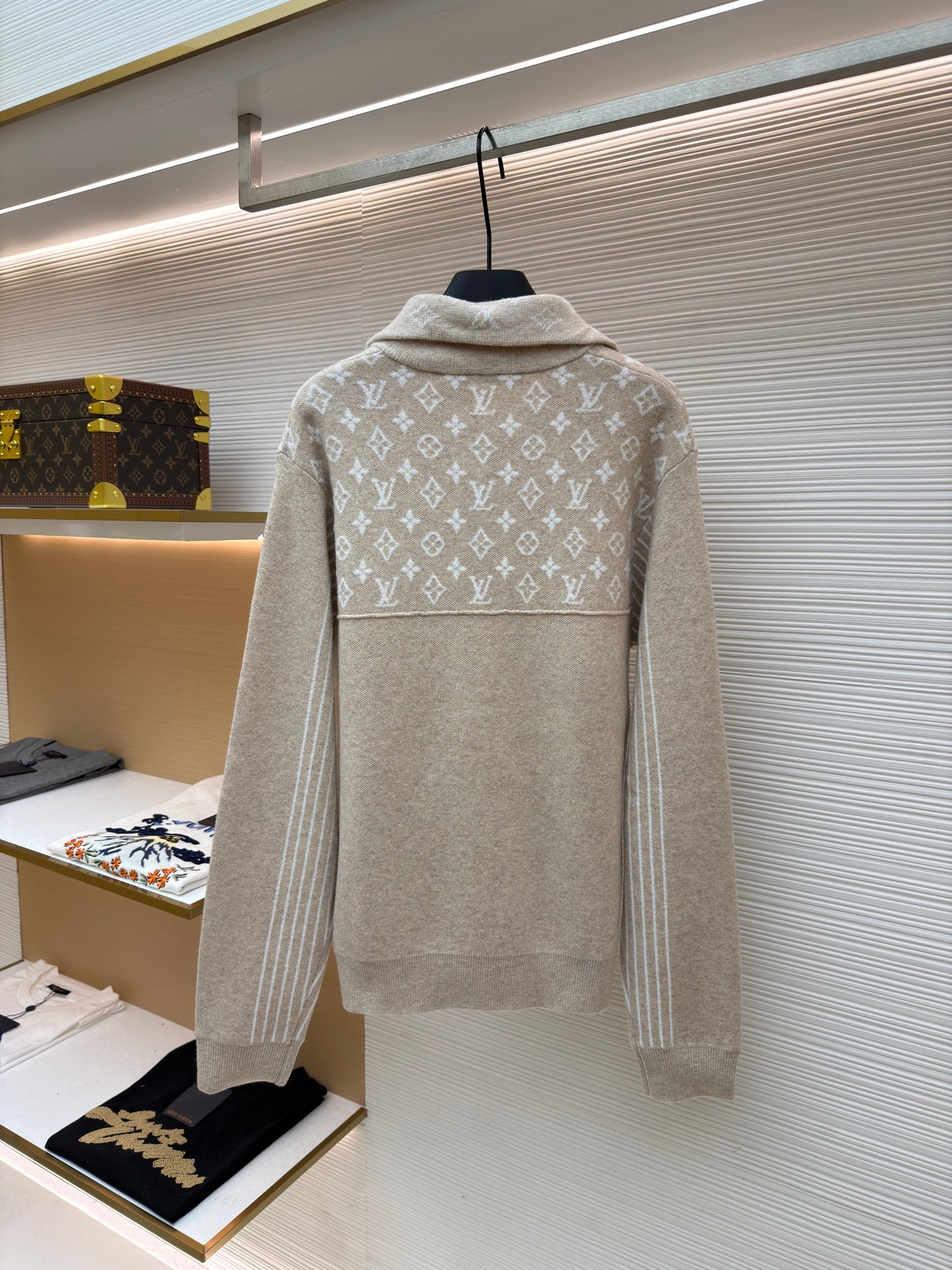 LOU HALF ZIP JUMPER