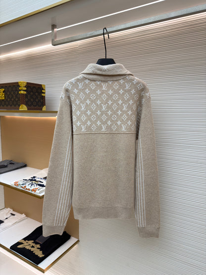 LOU HALF ZIP JUMPER