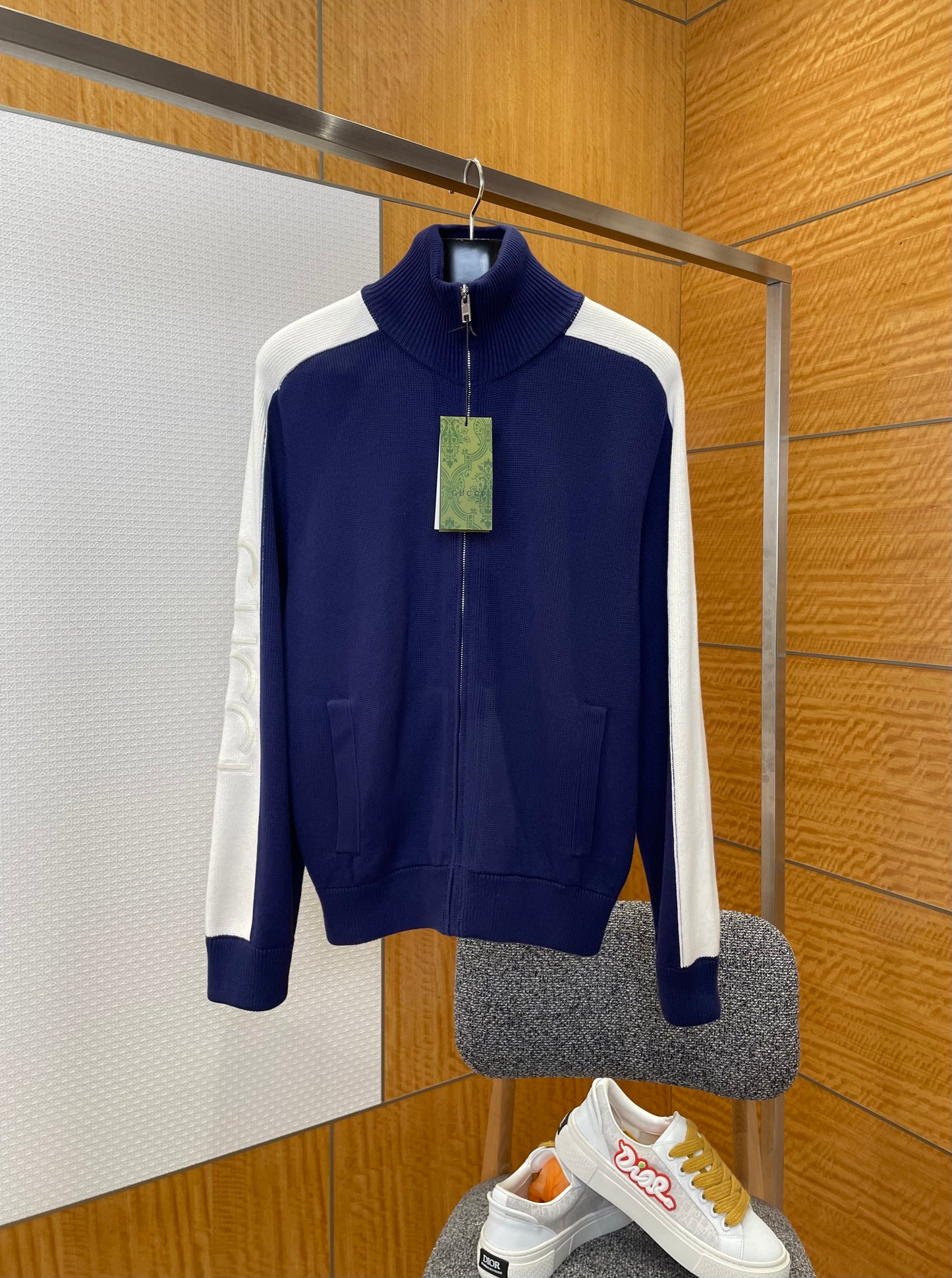GG ZIP CARDIGAN