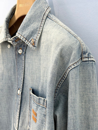 MIU M DENIM SHIRT