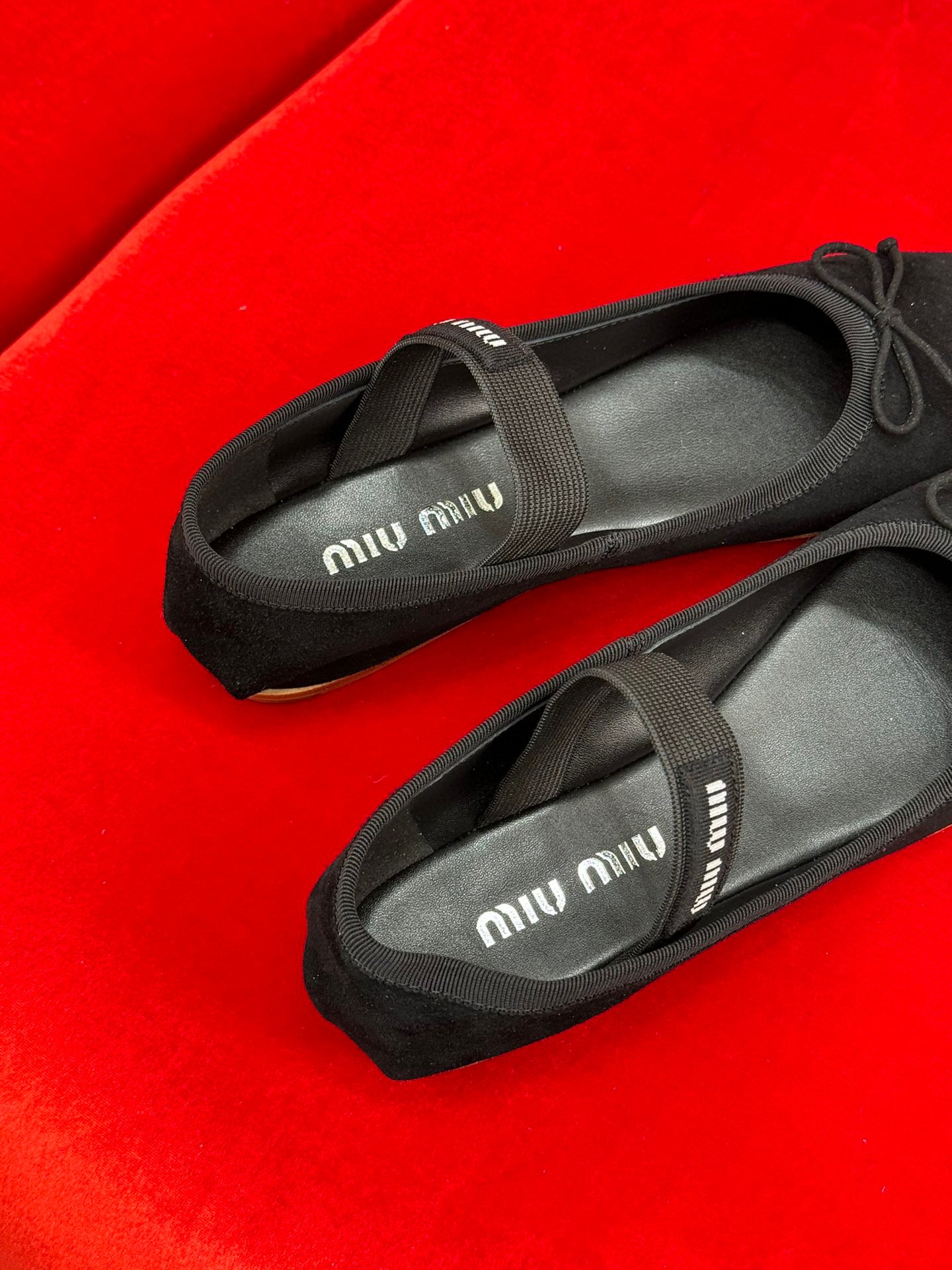 MIU M BALLERINA FLATS