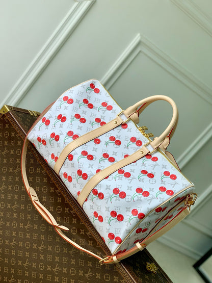 LOU x MURAKAMI KEEPALL 45 BAG