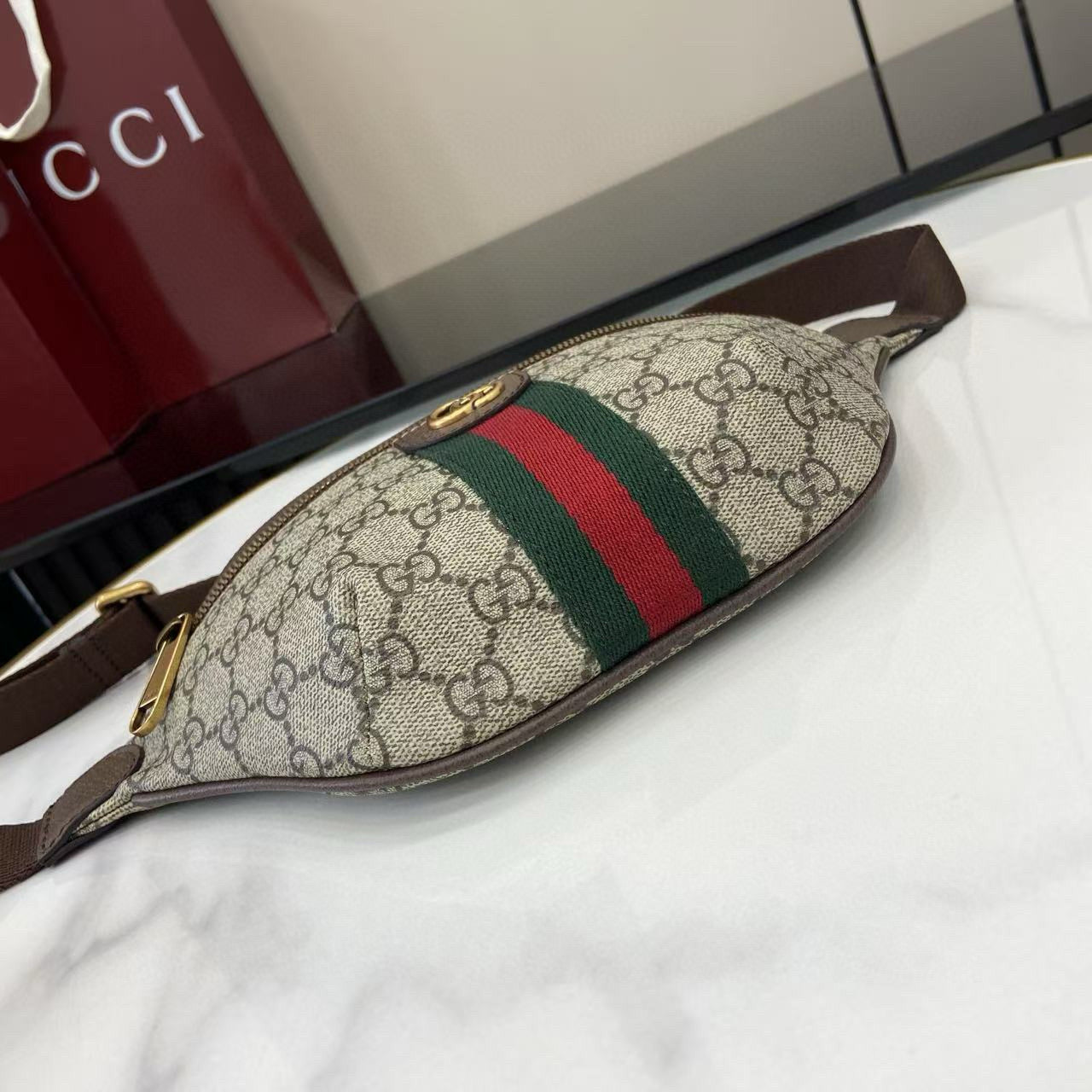GG OPHIDIA SMALL BELT BAG