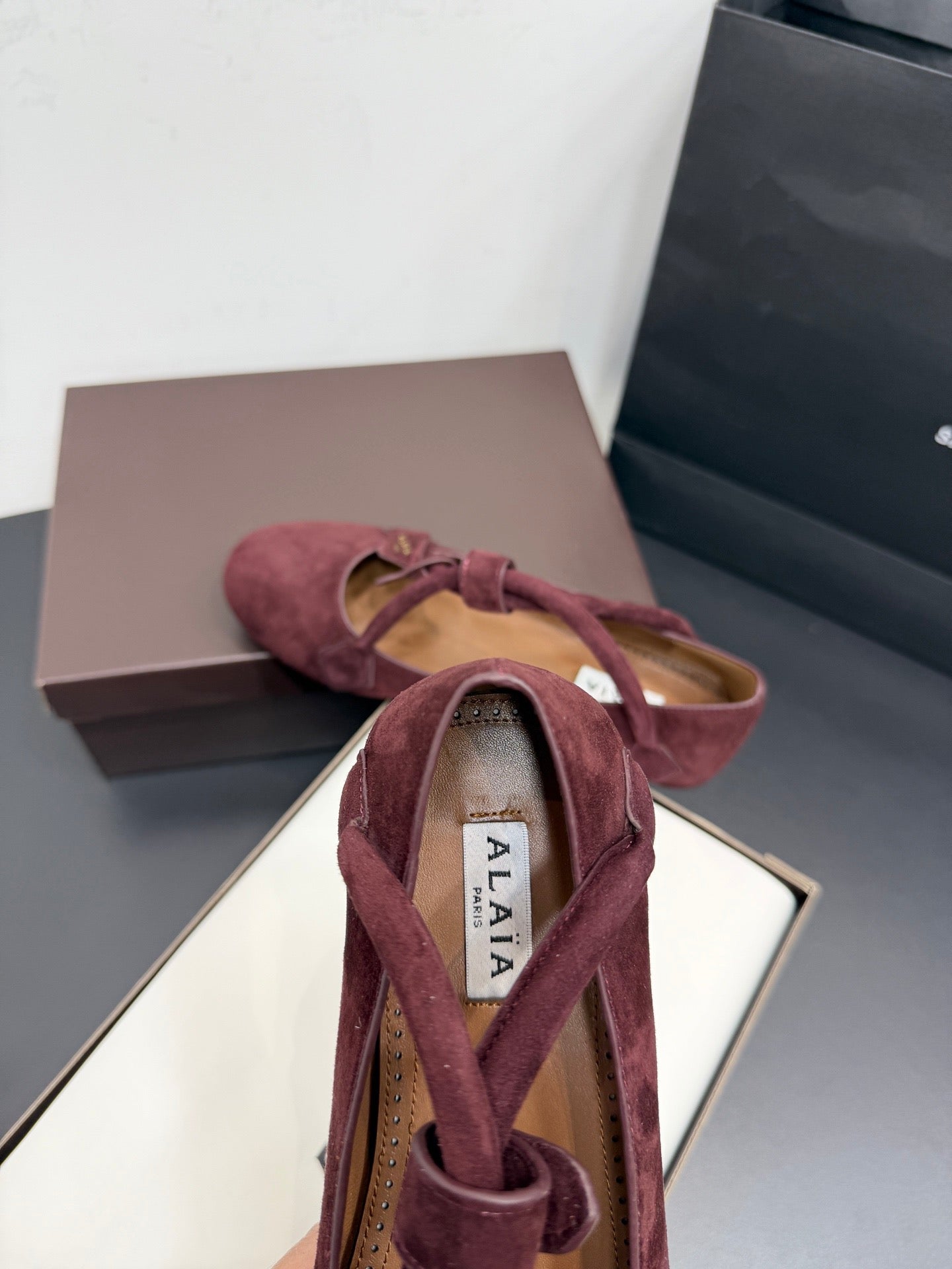 ALAIA BALLET FLATS