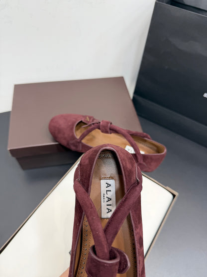 ALAIA BALLET FLATS