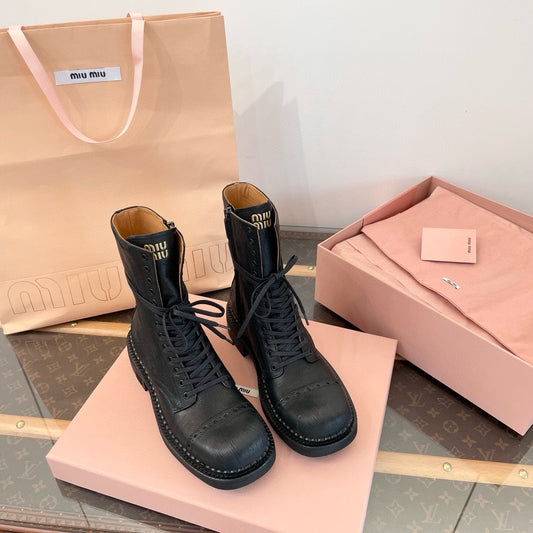 MIU M BOOTS