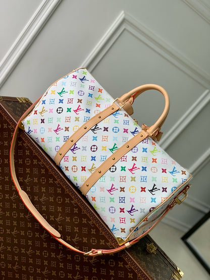 LOU x MURAKAMI KEEPALL 45 BAG