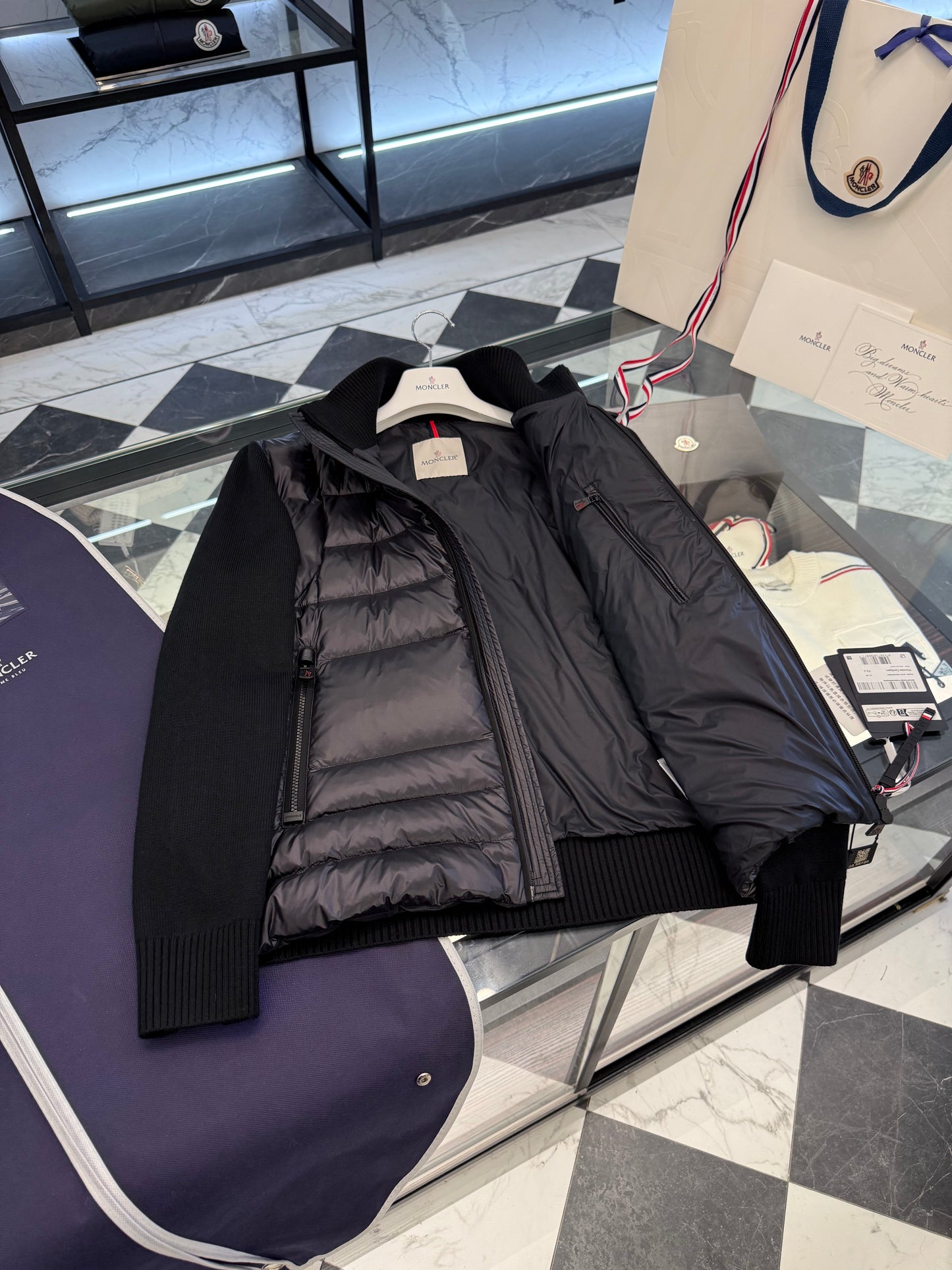 MONC CARDIGAN TRICOT