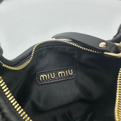 MIU M WANDER MINI HOBO BAG