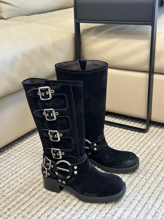 MIU M BOOTS