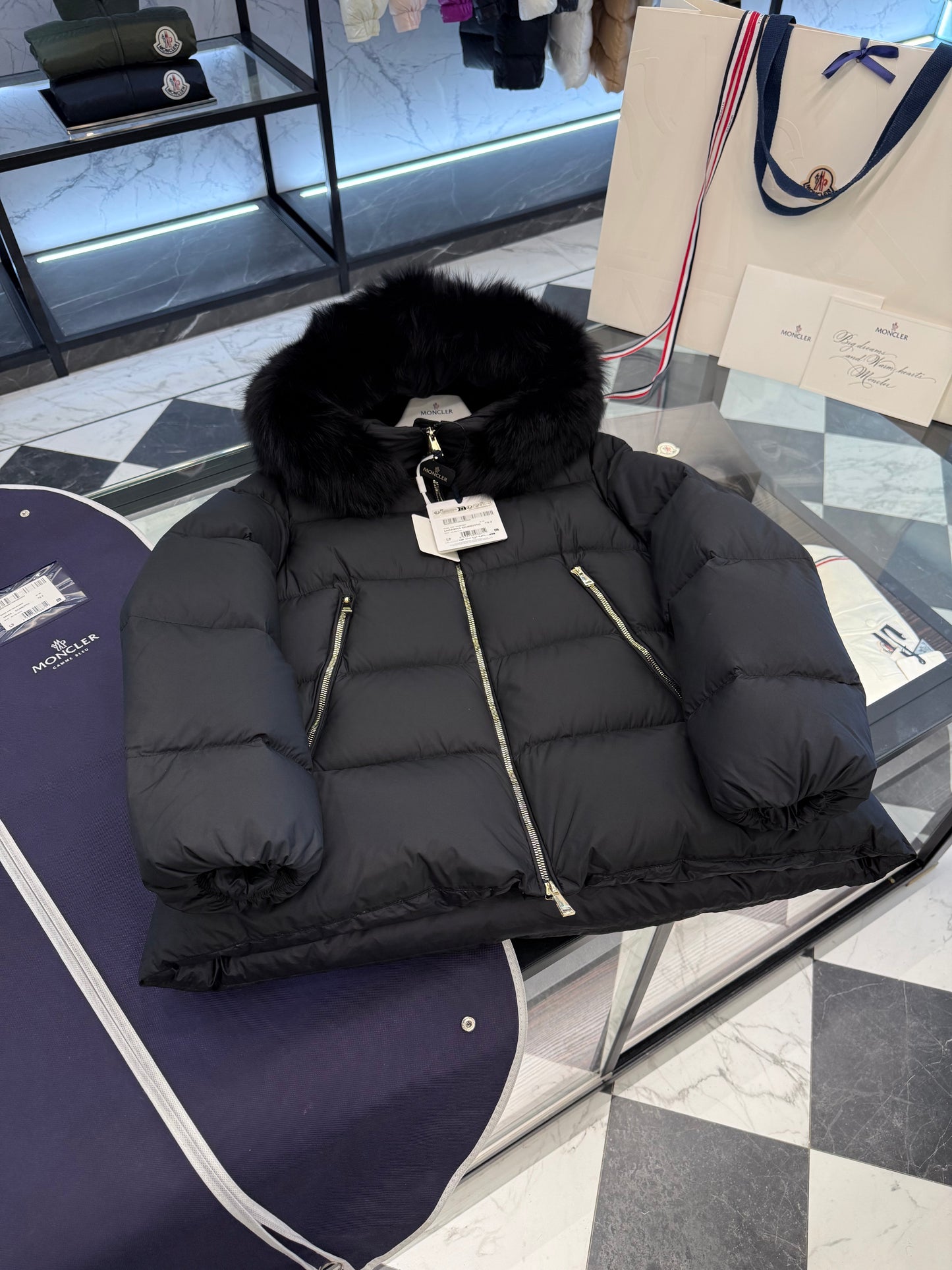 MONC LAICHEFUR JACKET