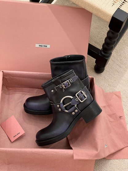 MIU M BOOTS
