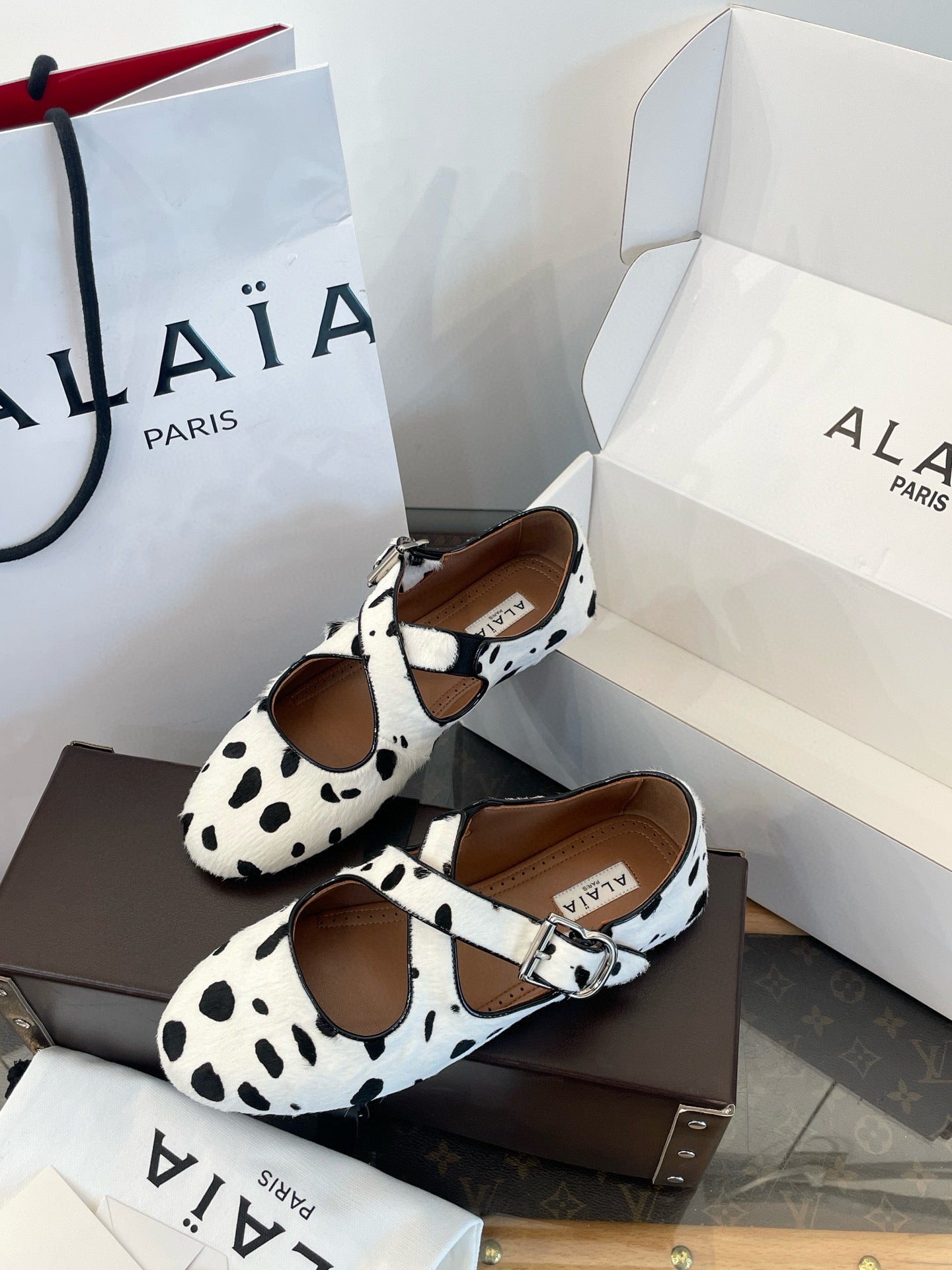 ALAIA BALLET FLATS