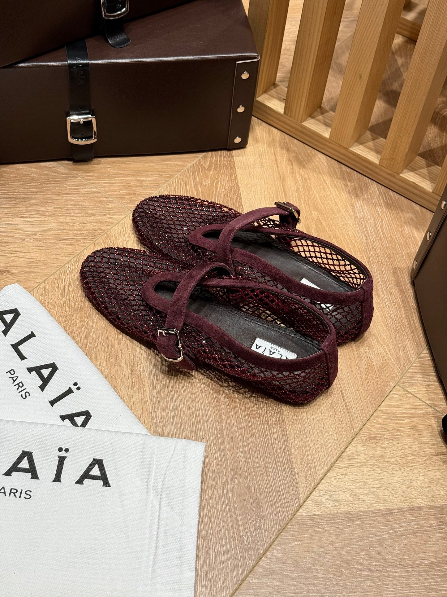 ALAIA BALLET FLATS
