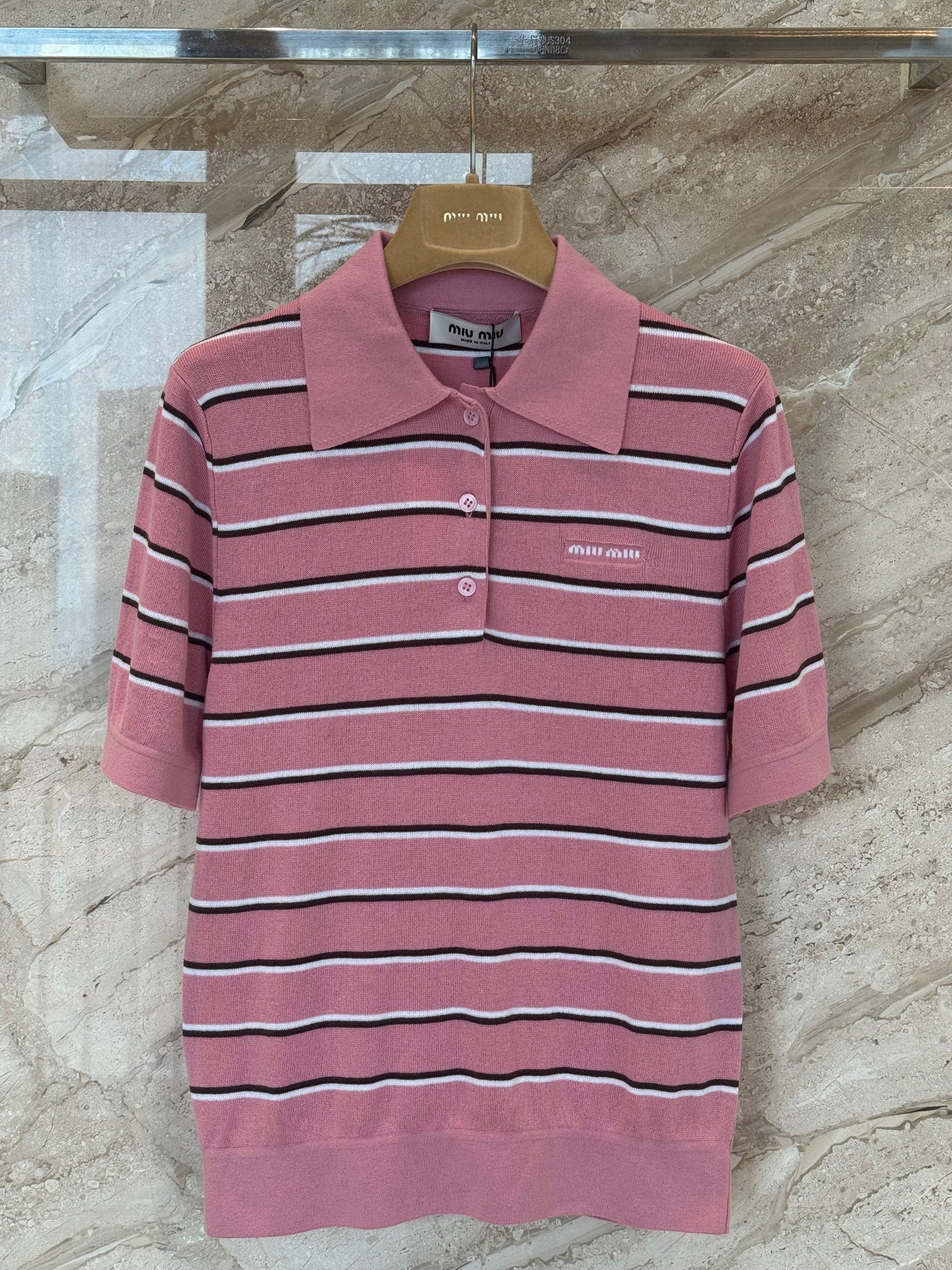 MIU M POLO SHIRT