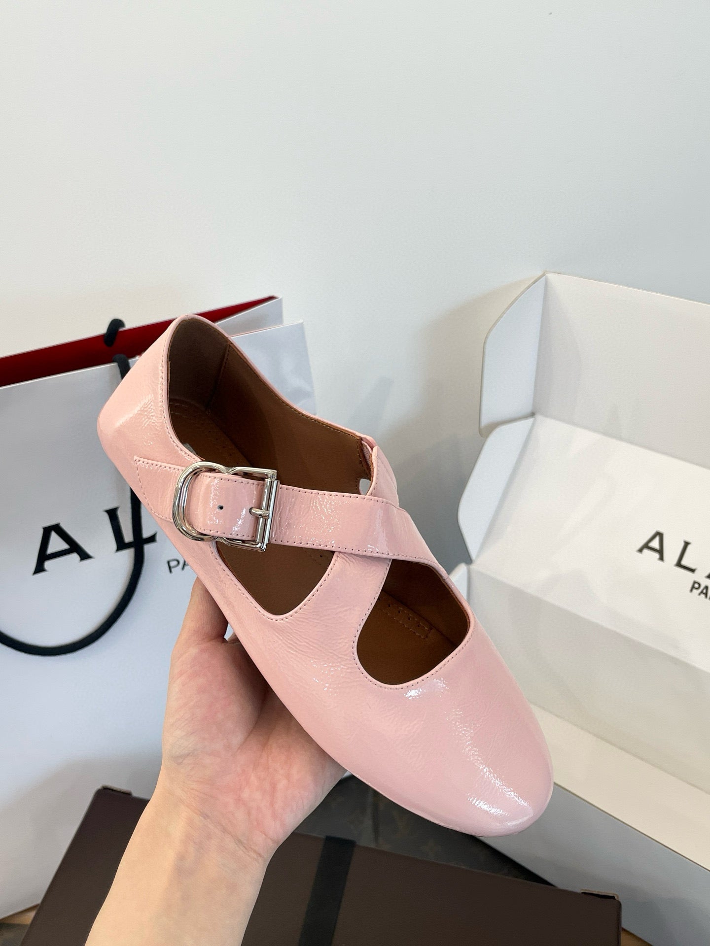 ALAIA BALLET FLATS