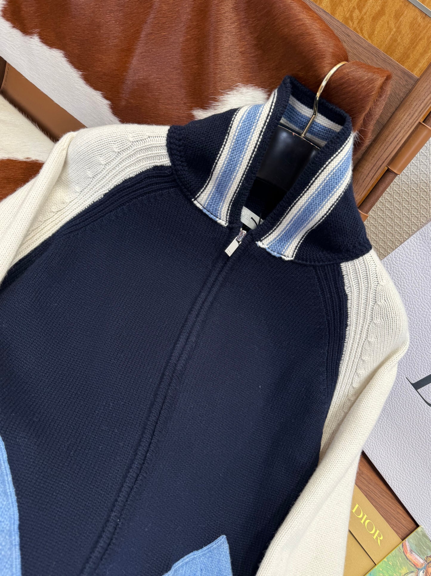 CD ZIP CARDIGAN