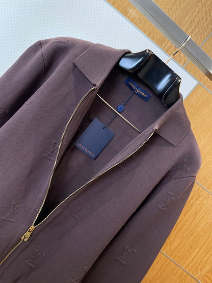 LOU ZIP CARDIGAN