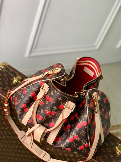 LOU x MURAKAMI KEEPALL 45 BAG