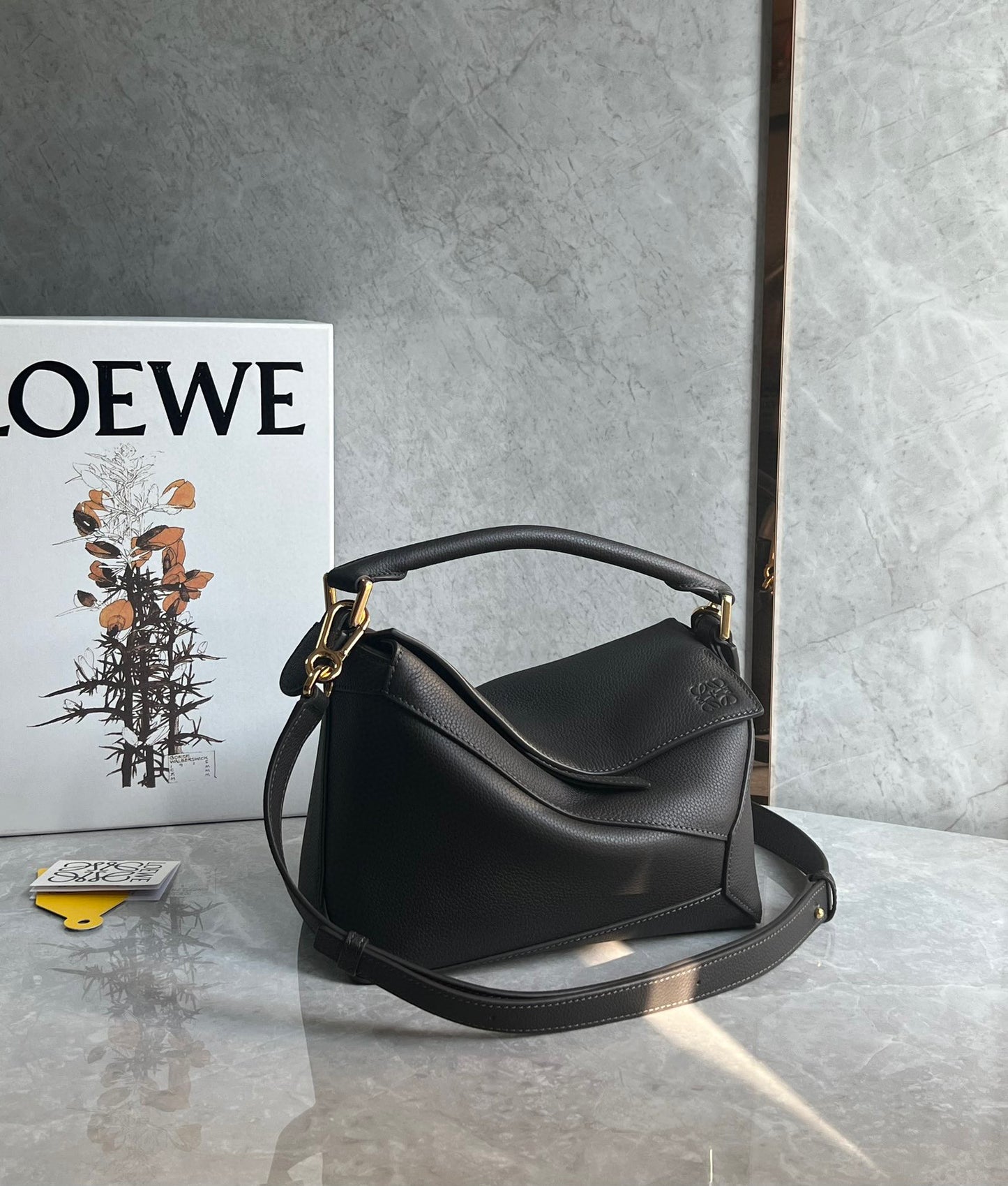 LOEW SMALL PUZZLE EDGE BAG