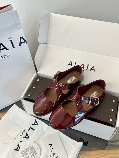 ALAIA BALLET FLATS