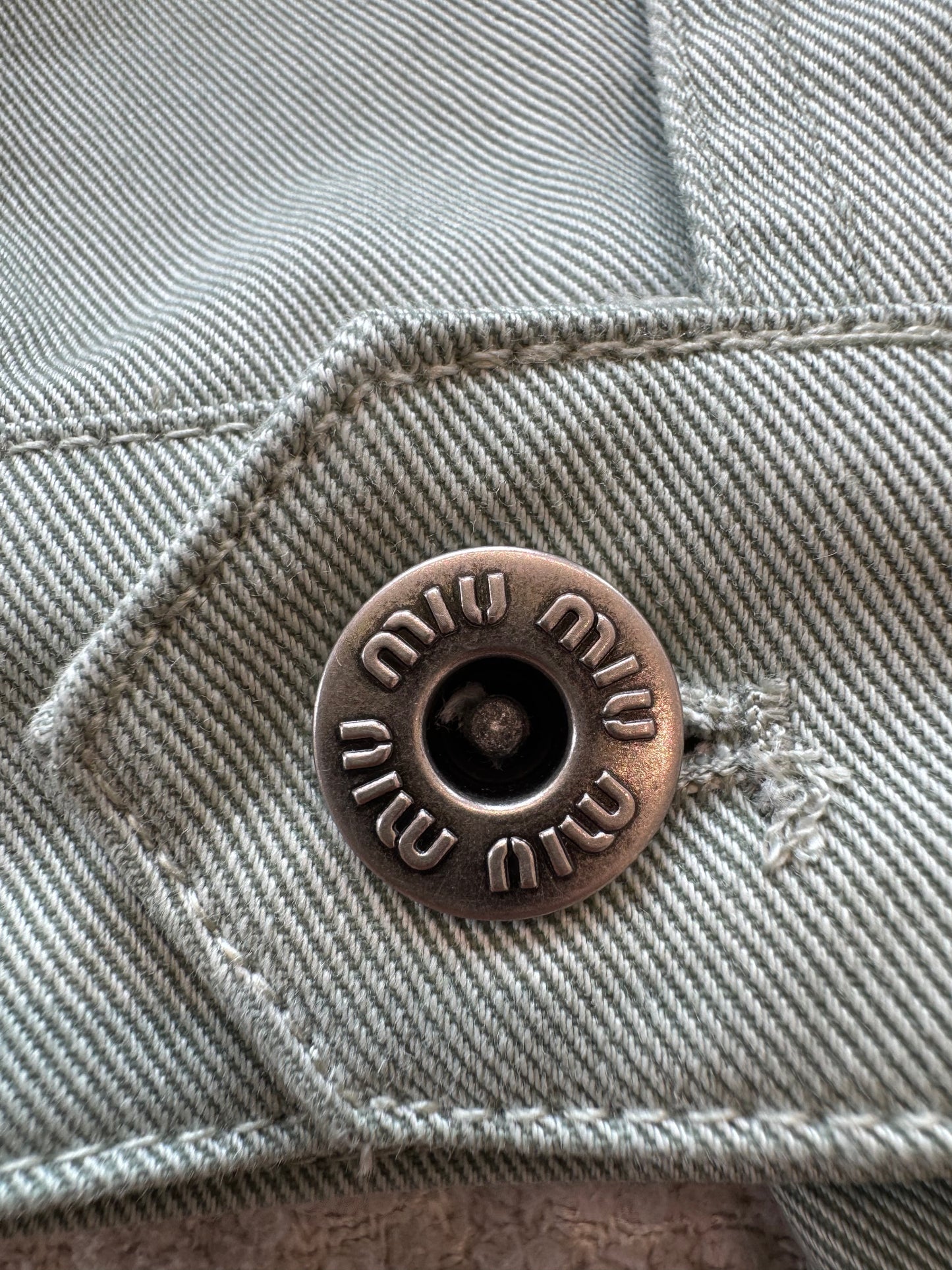 MIU M DENIM JACKET
