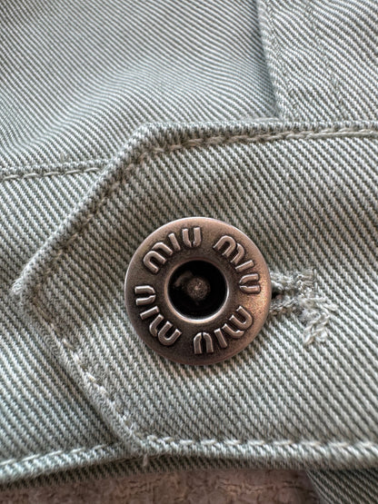 MIU M DENIM JACKET