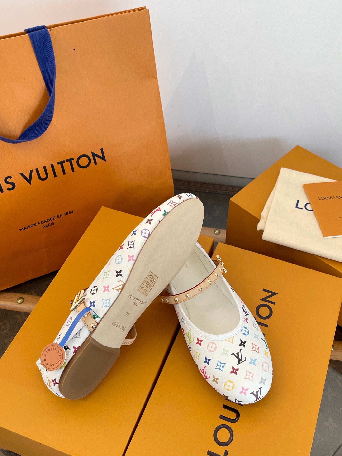 LOU ROMY BALLET FLATS